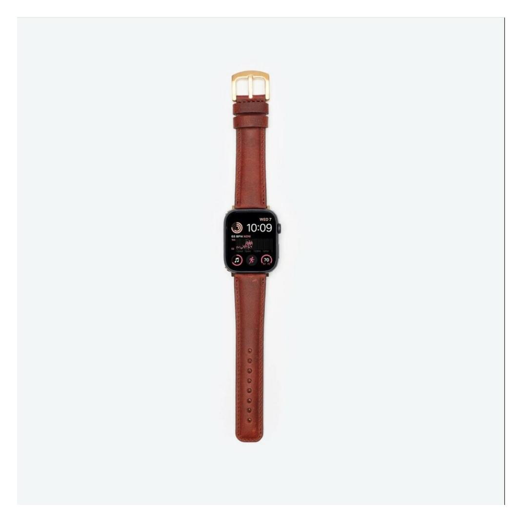 Wachikopa Apple Watch Armband 38-40-41 (Echtes Leder) (G-509262)