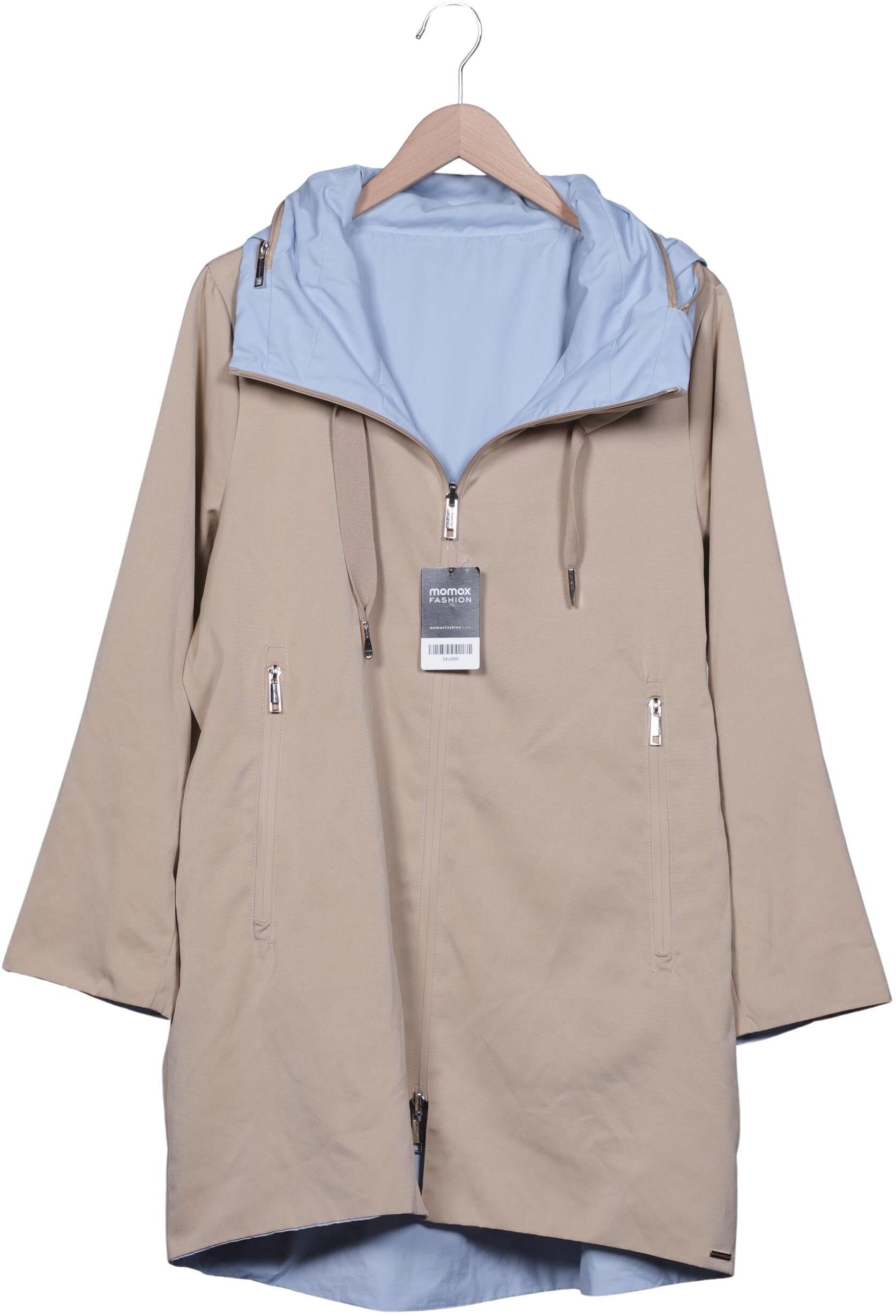 Rino&Pelle Damen Mantel, Beige, Gr. Xxl, Synthetik - Second Hand