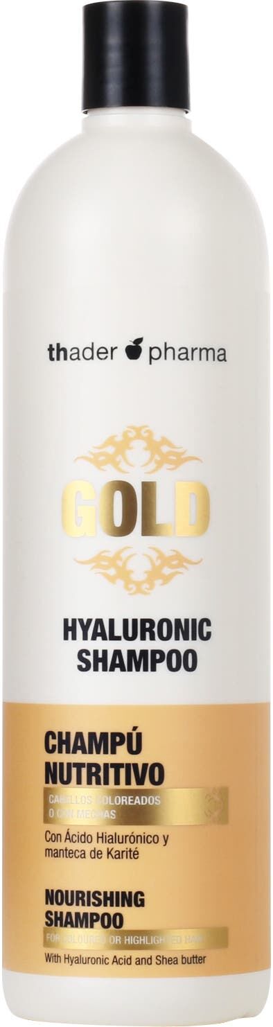 Thader Pharma Hyaluronic Gold Champú Nutritivo 1 L