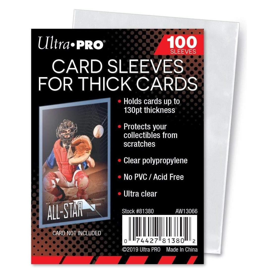 Ultra Pro 130PT Thick Card Sleeves (100ct) (157325)