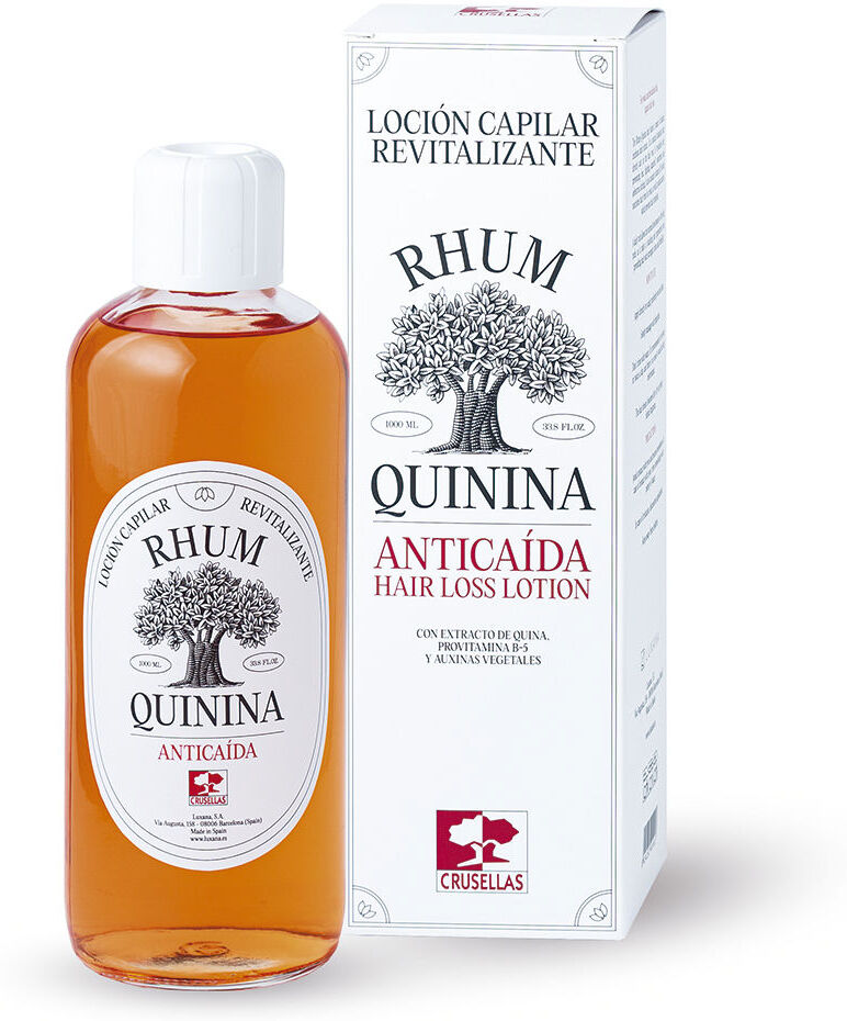 Crusellas Rhum Quinina loção anti-queda de cabelo 1000 ml