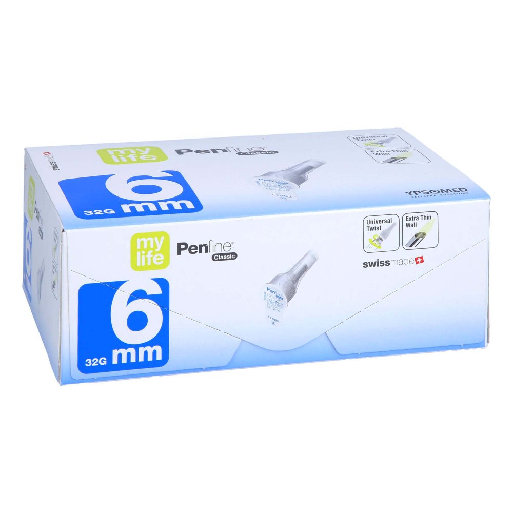Medical Technologie and Devices Germany GmbH Mylife Penfine Classic Kanülen 6 mm 08527190