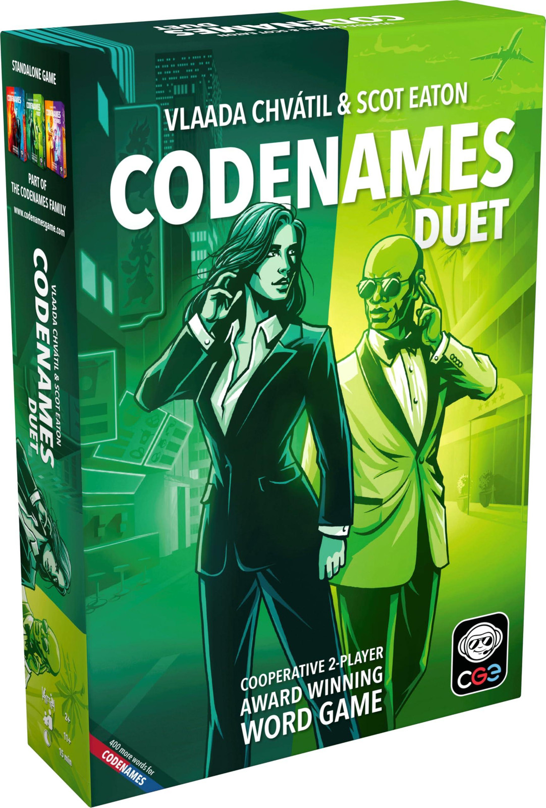 Asmodee Codenames: Duet kaartspel voor 10 jaar en ouder