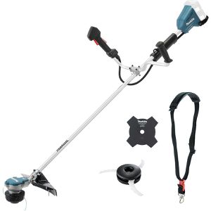 Makita Rasentrimmer DUR368AZX3, Akku, 2x18V, 2-Handgriff, Fadenkopf oder Messer