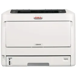 OKI C844dn (Laser, Farbe), Drucker, Weiss, Schwarz