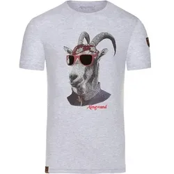 ALMGWAND 1928 ALMGWAND Herren Shirt Oisbergalm, Größe S in Weiß Weiß