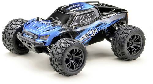 Absima Truck Racing Schwarz/Blau 1:14 RC Modellauto Elektro Monstertruck Allradantrieb (4WD) RtR 2,4GHz