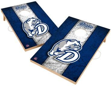 Skip's Garage Vintage Drake University Bulldogs Regulation 2x4 Cornhole Set