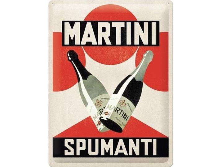 Wandbord - Martini Spumanti