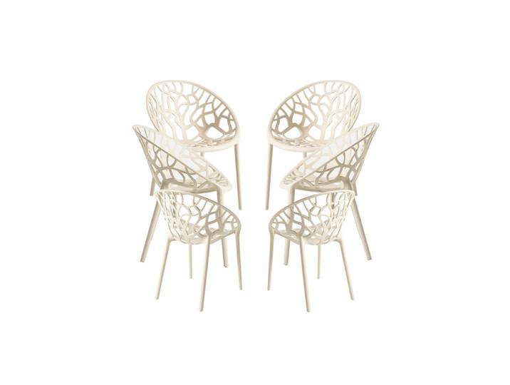 6er Set Stühle Nido - Beige