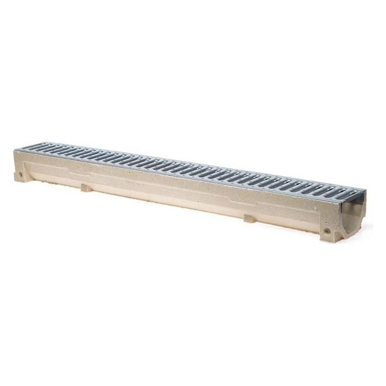 Stora-Drain DRAIN CHAN WITH GALV STEEL GRAT 1.0M H90 (1000 mm) (33040743)