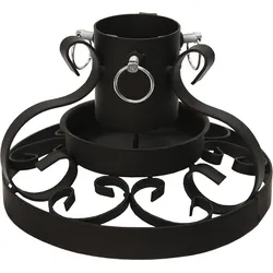 StarTrading Christbaumständer Stammdurchmesser 3-8cm Baumhöhe bis 2,0m Tank 0,5L schwarz
