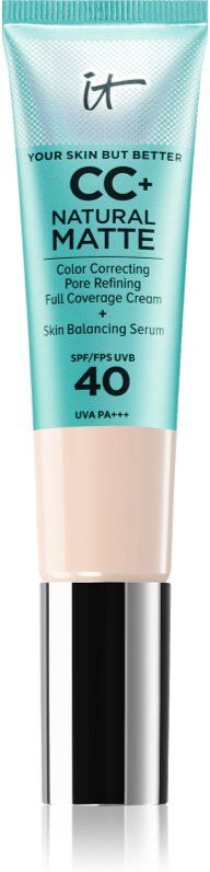 IT Cosmetics Your Skin But Better CC+ Natural Matte CC cream for a matt look SPF 40 Fair Porcelain 32 ml