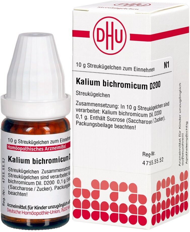 DHU Kalium Bichromicum D200 Globuli 10g