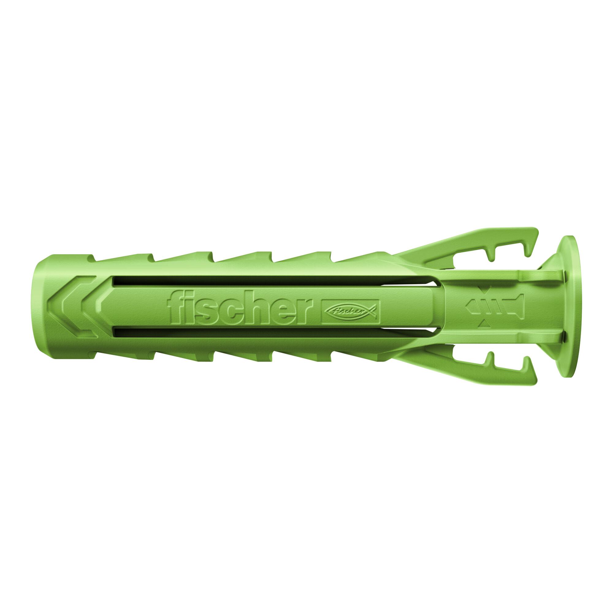 fischer Profi-Box Spreizdübel SX Plus Green + Schrauben (120 Teile) (567898)