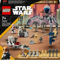 LEGO® Star WarsTM 75372 Clone TrooperTM & Battle DroidTM Battle Pack