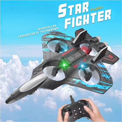 RC Foam Glider Stunt Plane LED Helicopter With Tumbling Flight Features RC Foam Glider Stunt Plane LED Helicopter With Tumbling Flight Features