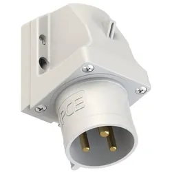 PCE 523-1 CEE-Wandgerätestecker 32A 3p 1h IP44 5231