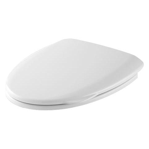 Pressalit Cera+ Sitz weiss - m/soft close, inkl. D03 Festbügel (590000-D03999)