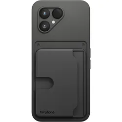 Fairphone Card Holder (Fairphone (Gen. 6)), Smartphone Hülle, Schwarz
