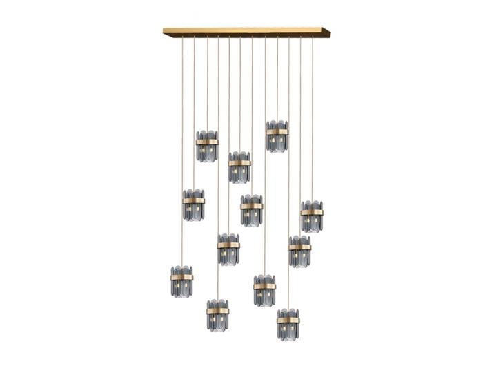 G9 LED postmoderne ronde en acier inoxydable doré Designer Lustre éclairage Lustre Suspension Luminaire Lampen pour salle à manger