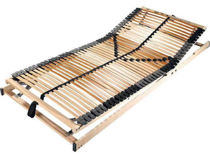 Lattenrost BECO Comfort Lux , braun, B:120cm H:8cm L:200cm, Lattenroste, Lattenrost