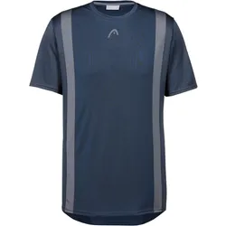 HEAD Club 25 Tennisshirt Herren | Gr. XL | blau - blau