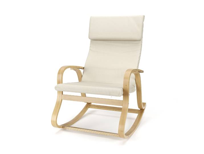 Schaukelstuhl HOWARD beige