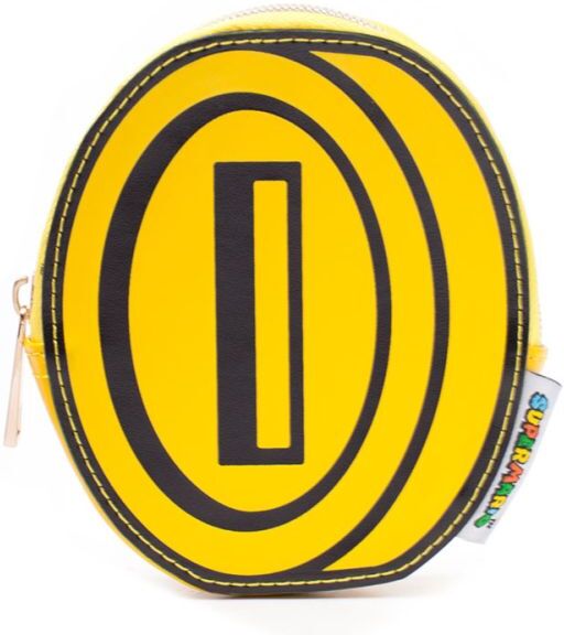 Difuzed Nintendo Super Mario Coin Shaped Purse-Standaard (Diversen) Nieuw