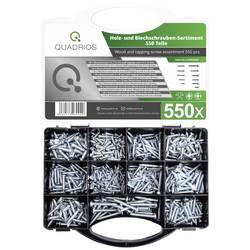 Quadrios 2109SA047 2109SA047 Blechschrauben-Sortiment 550 St.