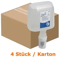 Kimberly Clark SCOTT® 4x 1,2 L Schaumseife ehemals Kleenex Luxuriöser Schaum - Handreiniger für die häufige Verwendung