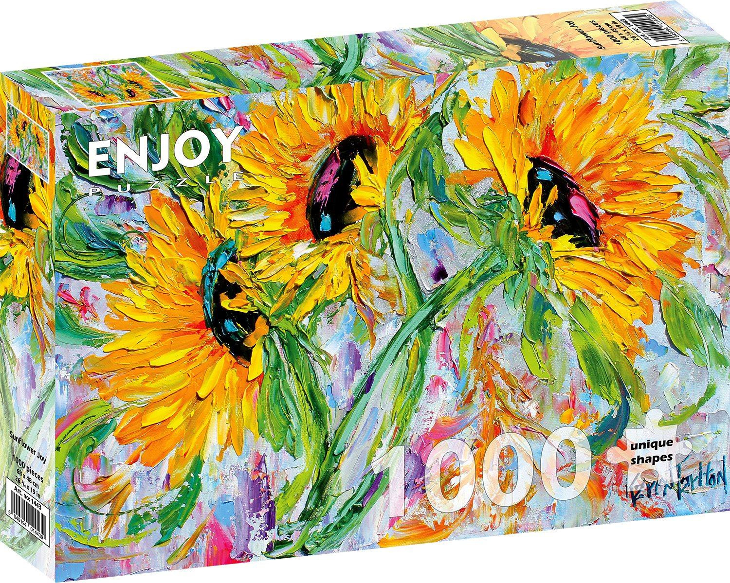 Enjoy Puzzel 1000 stukjes Zonnebloemvreugde