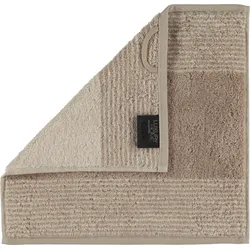 Two-Tone Handtuch 30 x 30 cm sandfarbig