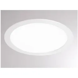 Molto Luce, Feuchtraumleuchte, DECKENEINBAULEU. LED 17W 3000K / MOLTO MOON ROUND 300 WEIss 139-0021880003005 (2500 lm)