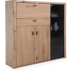 Highboard HARPER IZEDA (BHT 148x141x37 cm) - braun - BHT 148x141x37 cm