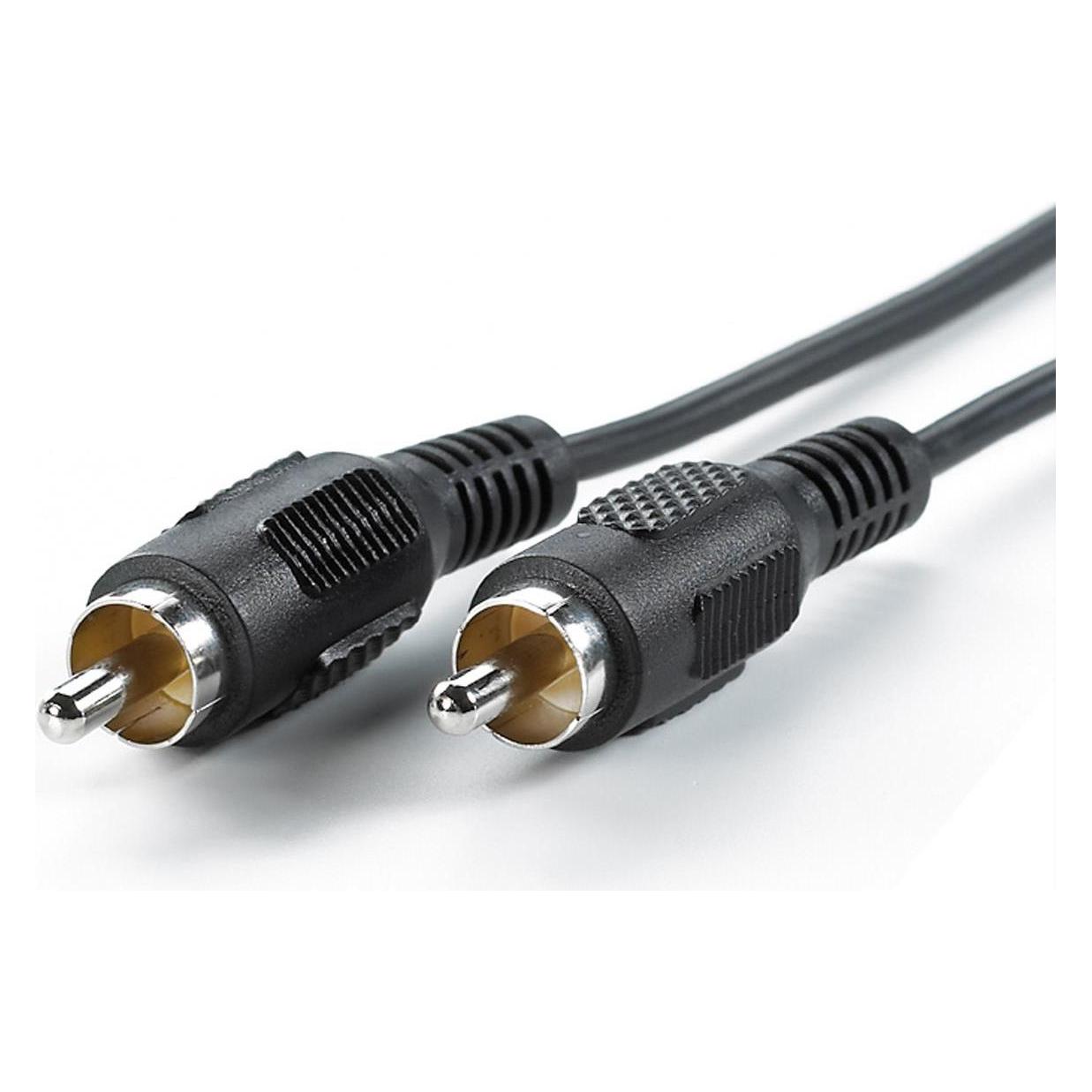 Value Cinch-Verbindungskabel simplex ST/ST 2,5m (2.50 m, Cinch Kabel) (11.99.4332)