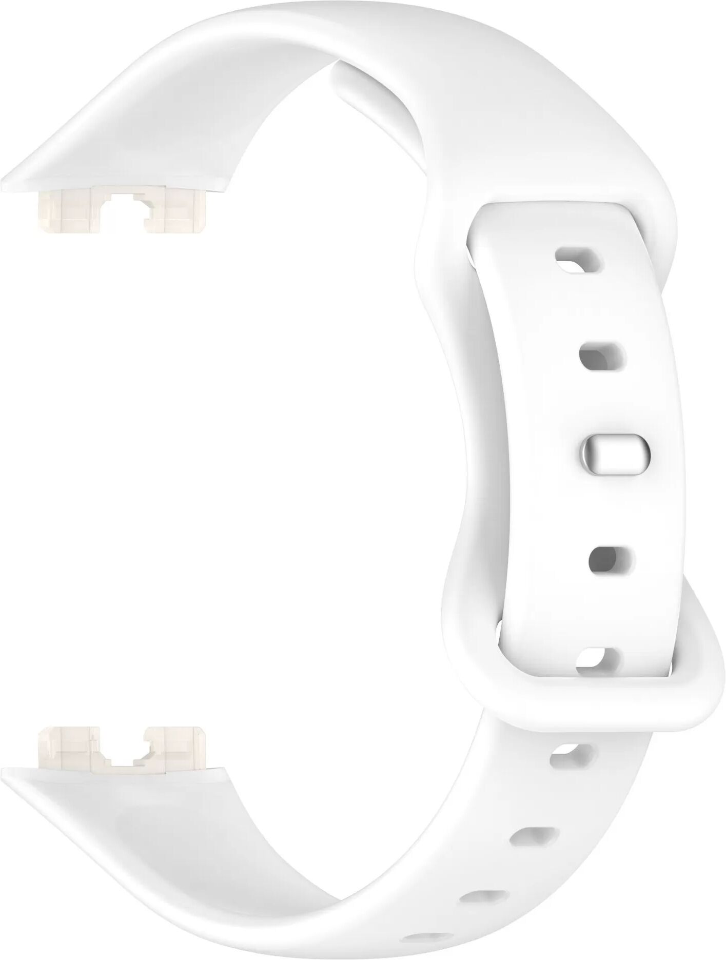 INF Silikon-Uhrenarmband für Huawei Band 8/9 Weiß