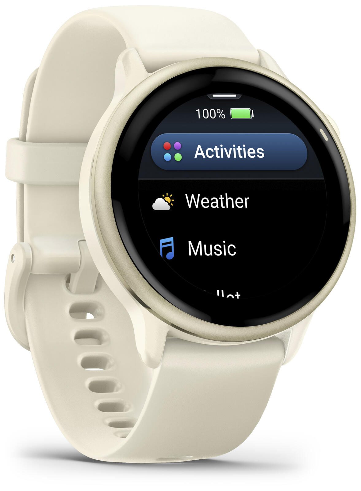 GARMIN Vivoactive 6 Smartwatch bone, lunargold 010-02985-01