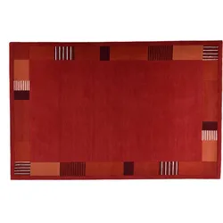 THEKO Teppich Royal Nepali rot 70 x 140 cm