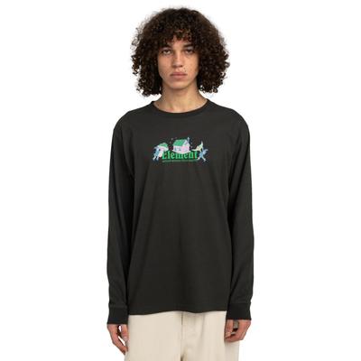 T-Shirt ELEMENT "Dreamhouse", Herren, Gr. M, schwarz (off schwarz), Obermaterial: 100% Baumwolle., Shirts T-Shirt