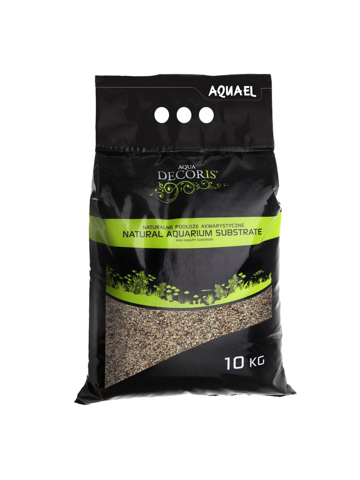 AQUAEL Aqua Decoris Fine Gravel Nature 10kg (1,4-2mm)