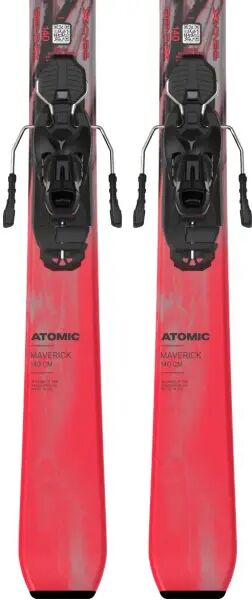 Junior Ski Atomic Maverick + L 6 GW (140cm - Grey / Red)