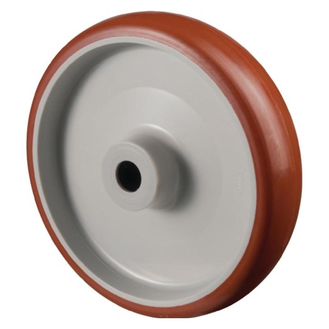 BS Rollen Ersatzrad Rad-Ø 80 mm Tragfähigkeit 100 kg Polyurethan Achs-Ø 12 mm Nabenlänge 40 mm (B31.080)