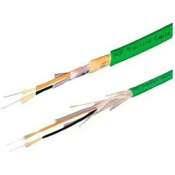 Siemens 6XV1821-2AN50 PB PCF Fiber Optic Duplex-Ader, polyoptische Faser, 50 m-Ring 6XV18212AN50