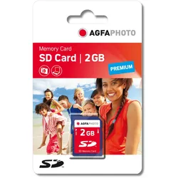 AfgaPhoto 2 GB SD-Karte 133x Premium