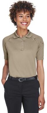 Harriton M211W Women's Advantage Tactical Polo Shirt in Desert Khaki size 3XL   Polyester