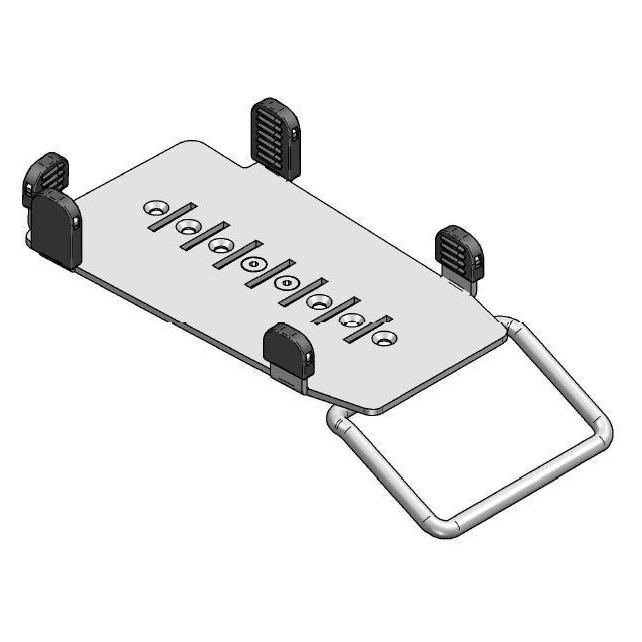 Ergonomic Solutions Ingenico iPP350 MultiGrip Plate with Handle Black (ING3501-MH-02)