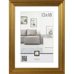 Intertrading Bilderrahmen Salerno 15,7 x 20,7 cm Kunststoff Gold