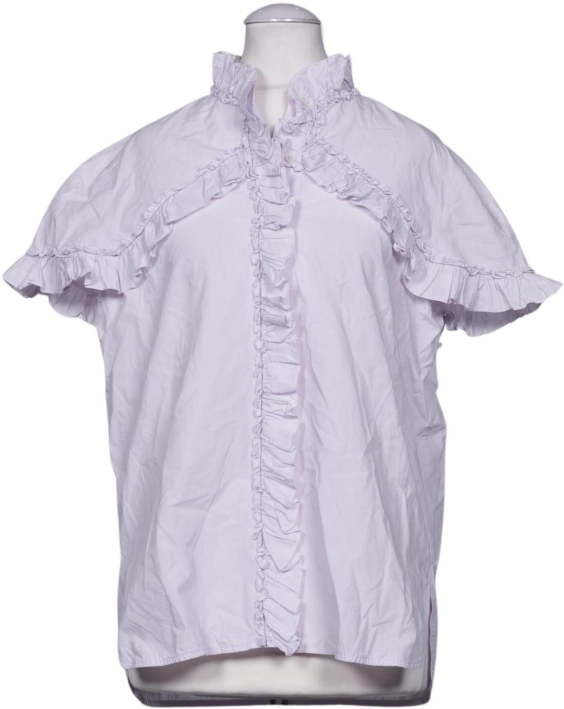 Sandro Damen Bluse, Flieder, Gr. EU 36 (Sandro 1), Baumwolle - Second Hand