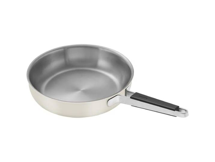 ZWILLING Pure Edelstahl-Bratpfanne, 27,9 cm, elfenbeinfarben